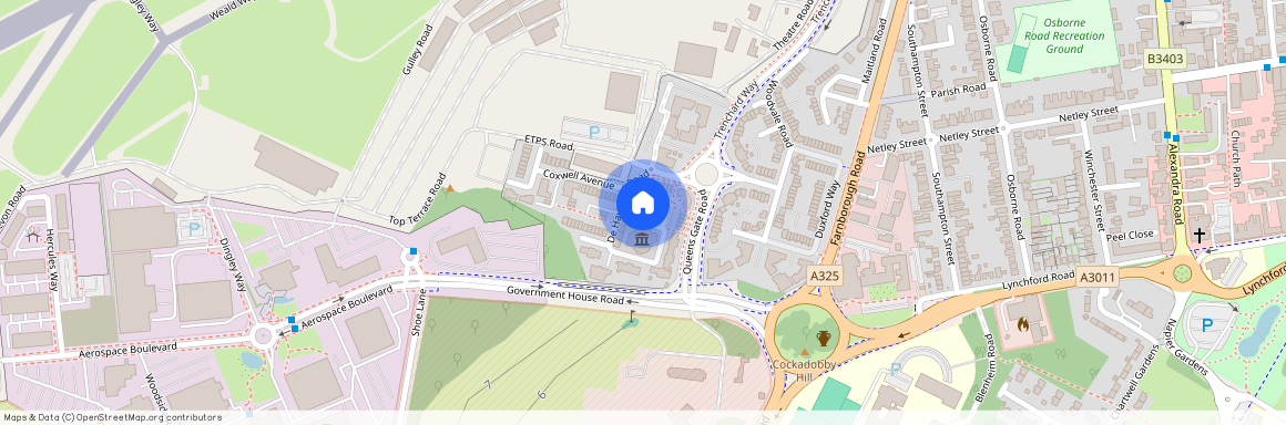 Hornchurch Square, Farnborough, Hampshire, GU14