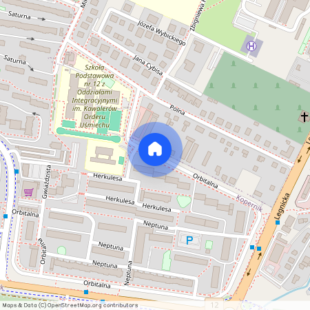 ul. Orbitalna, Głogów, głogowski, dolnośląskie