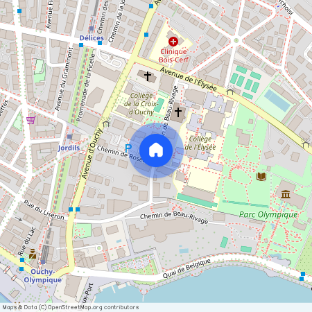 1006, Lausanne, Chemin De Beau-Rivage