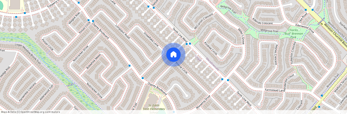 6273 Prairie Circle Unit# Bsmt, Mississauga