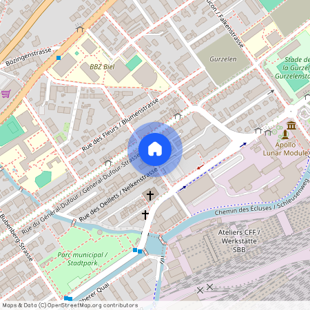 2502, Biel (BE), Rue De L'eau / Wasserstrasse, 27