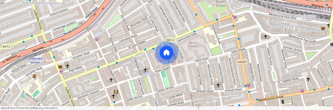 POWIS TERRACE, NOTTINHILL GATE, LONDON W11