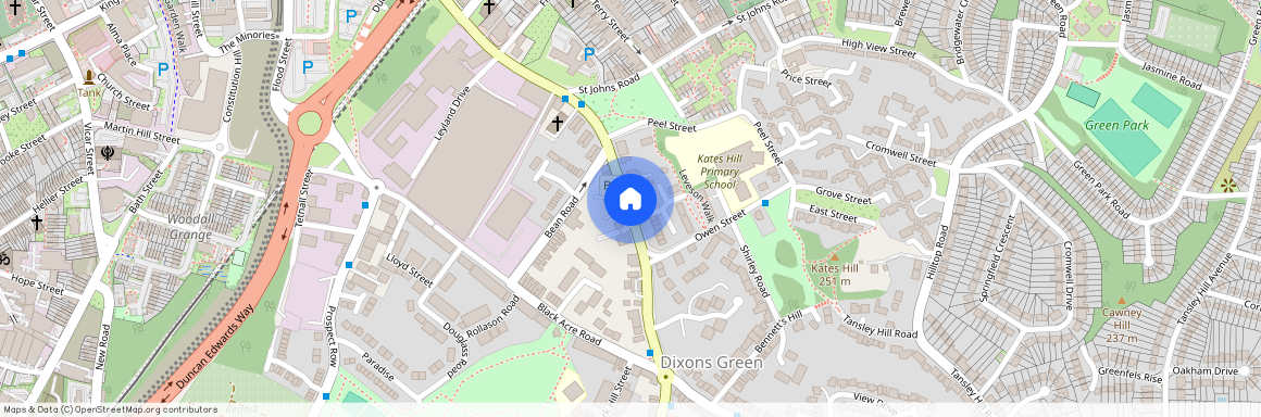 Dixons Green Road, Dudley DY2