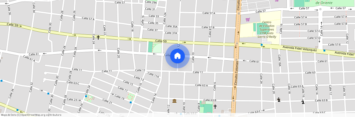Calle 12, Mérida, Yucatán, 97169, México