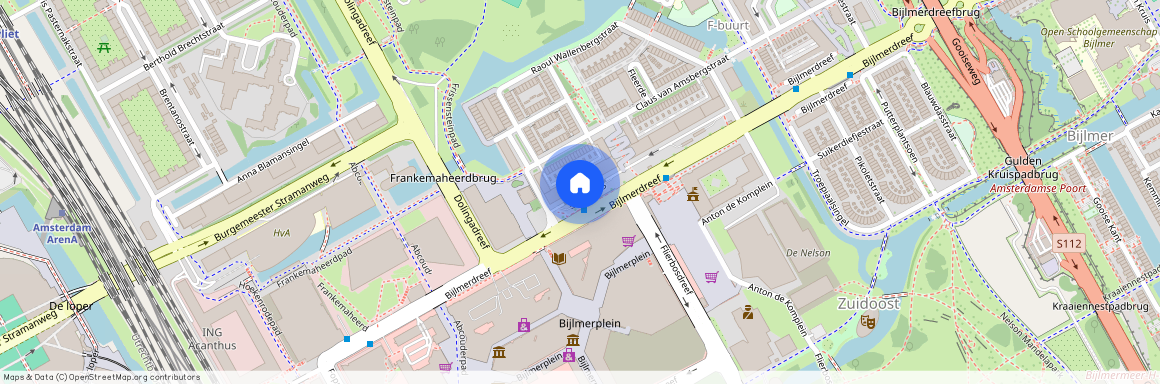 Amsterdamse Poort e.o., 1102 AB, Bijlmerdreef, Amsterdam