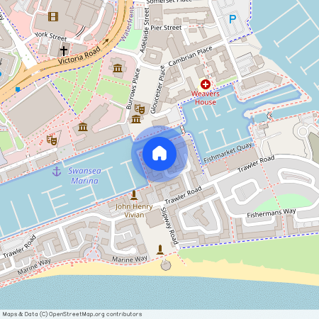 Abernethy Quay, Maritime Quarter, SA1 1UF.