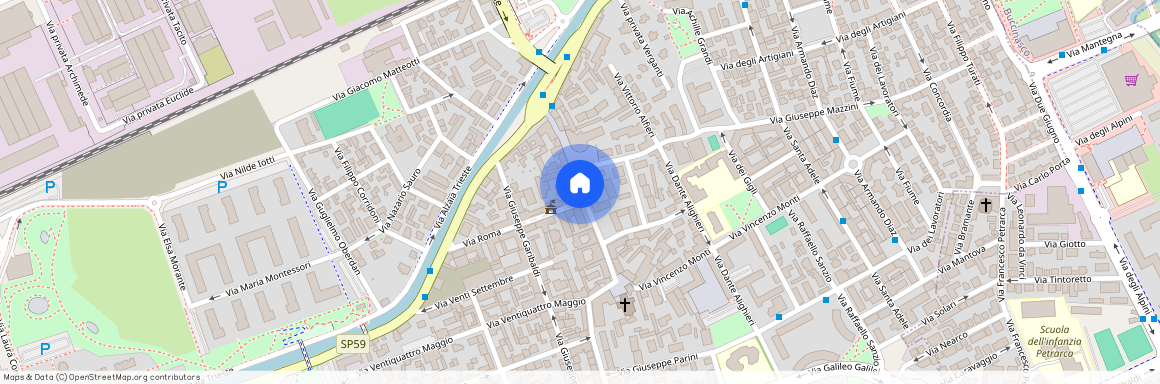 Via Camillo Benso Cavour, Corsico, Lombardy 20094