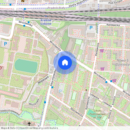 Wrocławska 68, Kraków, Krowodrza