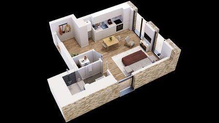 Studio te huur - Photo 5