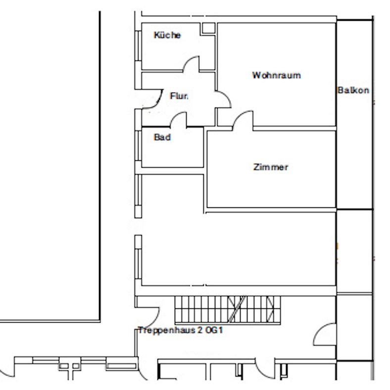 Gepflegte 2-Zimmer-Wohnung mit Balkon in guter Lage Nähe Arabellapark - Foto 1