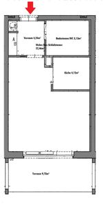 1-Zimmer-Wohnung im Erdgeschoss mit Terrasse - Photo 4