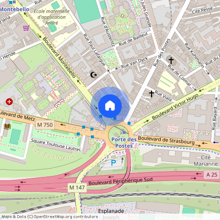 153 Boulevard Montebello, 59000 Lille