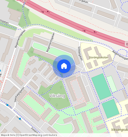 Västerås Öst, Soldatgatan 14