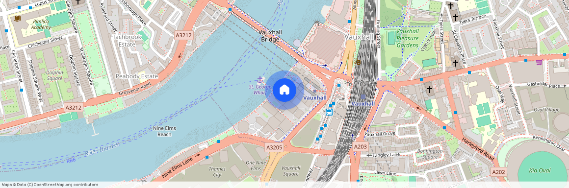 Bridge House, St George Wharf, London SW8