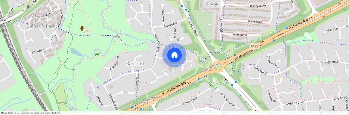 Milecastle, Bancroft, Milton Keynes, Buckinghamshire -