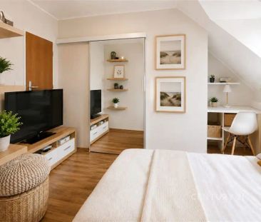 Pronájem moderního podkrovního bytu 2+kk, 42 m - Photo 5
