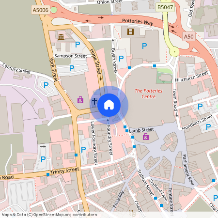 Percy Street, Hanley, ST1