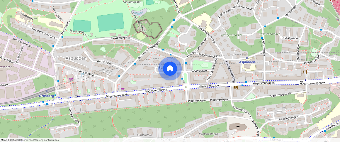 Vapengatan, Hägersten