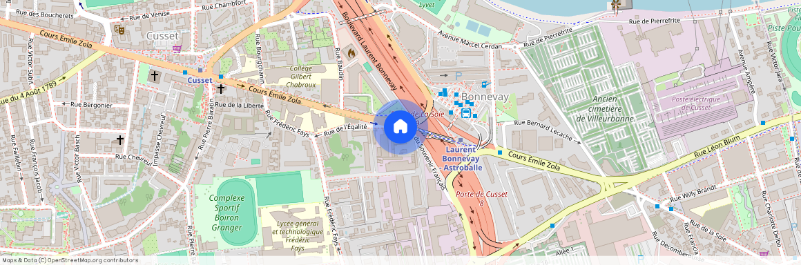 404 Cours Émile Zola, 69100 Villeurbanne, France