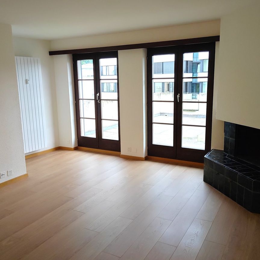 Charmante 2.5-Zimmer-Wohnung mit Balkon und Kamin in Liestal - Foto 1