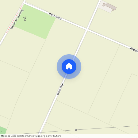 Verspreide huizen ten noorden van Hoeven, 4741 RX, Oude Dijk, Hoeven
