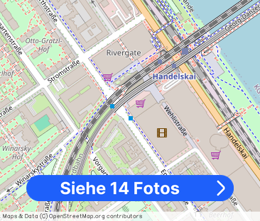 Moderne 1-Zimmer Wohnung in Donaunähe - ab 01.04. beziehbar! - Foto 1