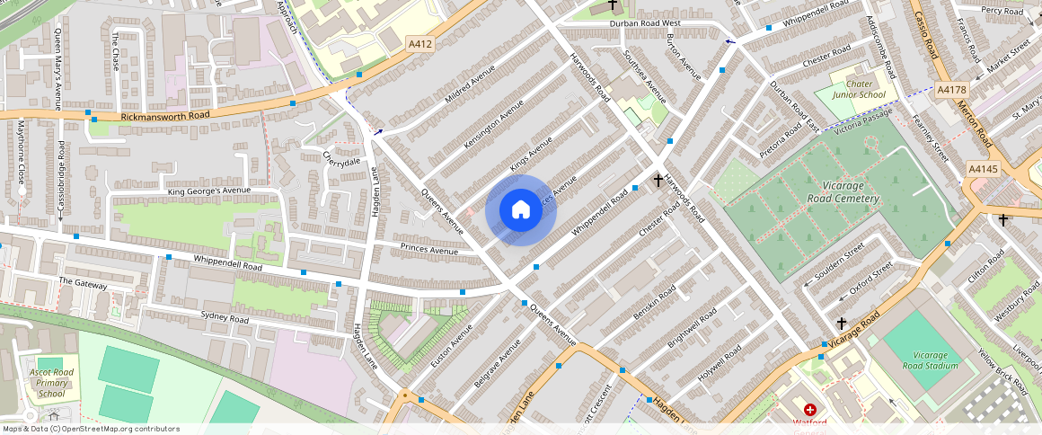 Princes Avenue, Watford, WD18