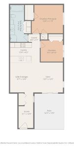 Superbe logement 3 1/2 + bureau à St-Nicolas, 1ier étage, climatisé, 2 STATIONNEMENTS EXTÉRIEURS INCLUS, LIBRE LE 1ier décembre 2025. - Photo 4