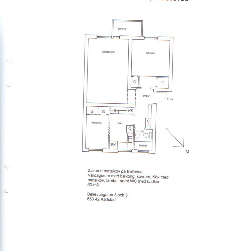 Bellevuegatan, Karlstad - Photo 1