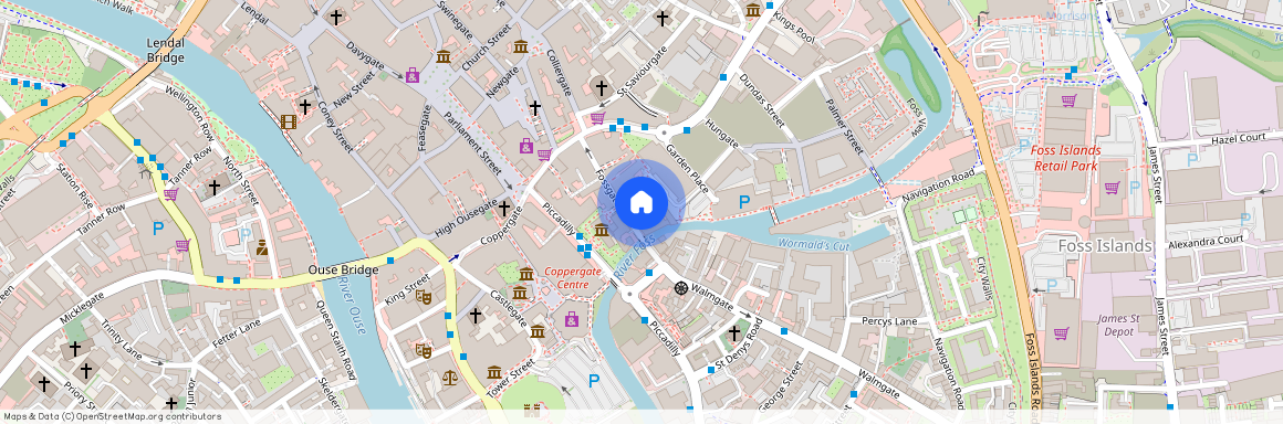 Franklin’s Yard, Fossgate, York, YO1 9TN