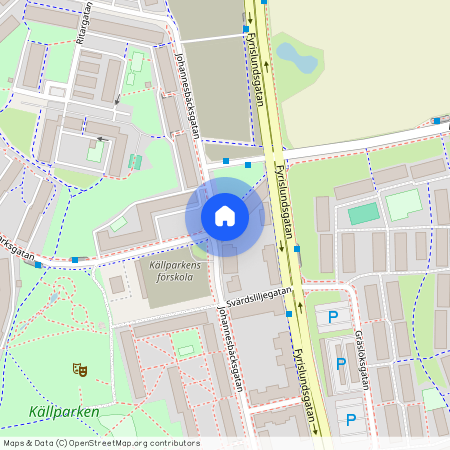 Sala backe, Uppsala, Johannesbäcksgatan 95