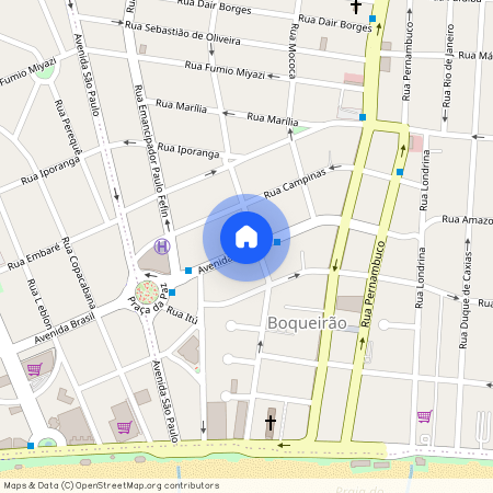Avenida Brasil, 368, Praia Grande, Praia Grande - SP, 11701-090, Brazil
