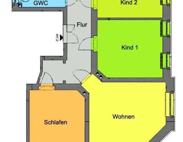 Frisch sanierte Wohlfühlwohnung mit perfekter Raumaufteilung, Tageslichtbad, Gäste-WC! - Foto 1