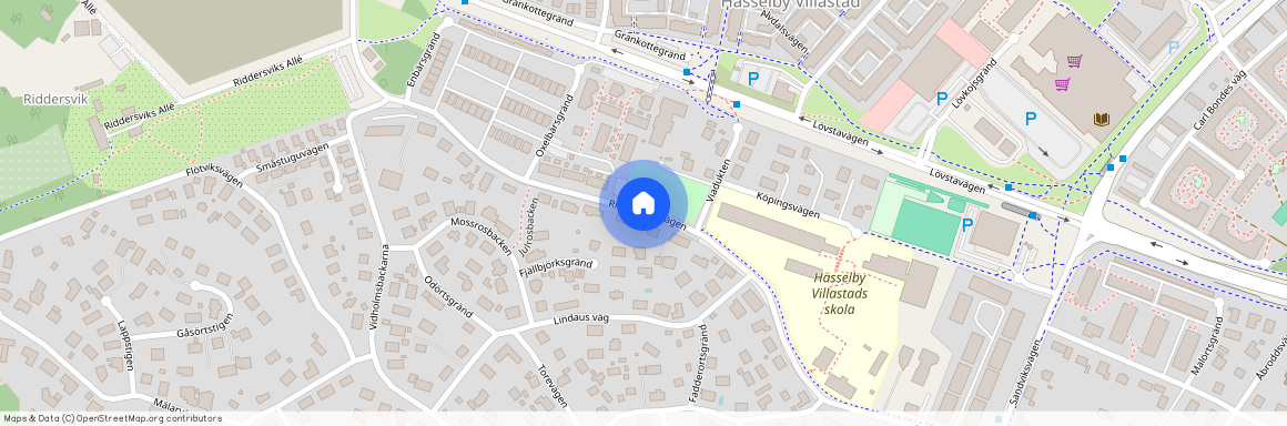 Riddersviksvägen, Hässelby