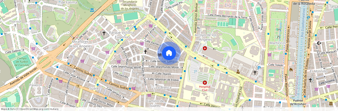 Victoria Eugenia, Málaga