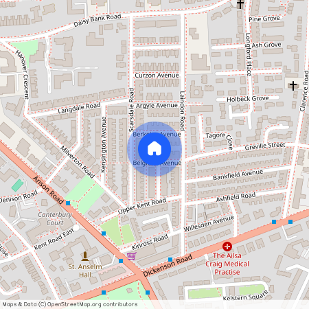 Belgrave Avenue, Manchester M14