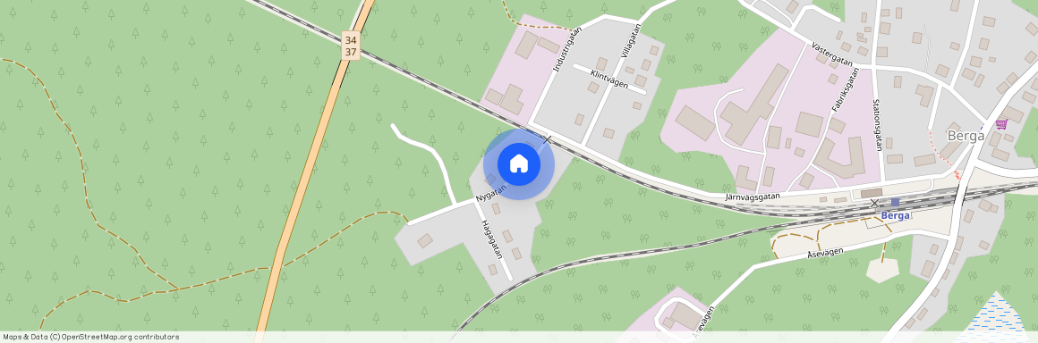 Nygatan, Berga