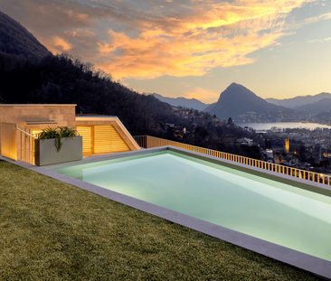 Residence Castagno I Hoch gelegene Wohnungen mit herrlichem Seeblick - Photo 1