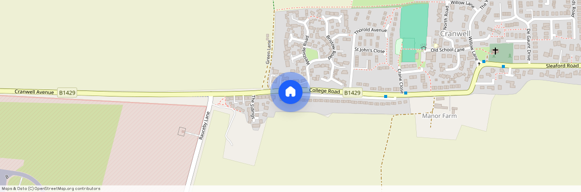 College Road, Cranwell Village, Sleaford, Lincolnshire, NG34