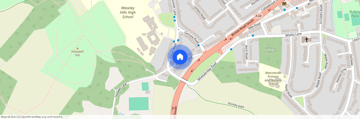 Holywell Lane, Rednal, Birmingham, West Midlands, B45