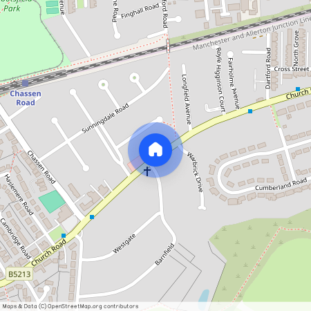 Church Road, M41 9FD, Manchester