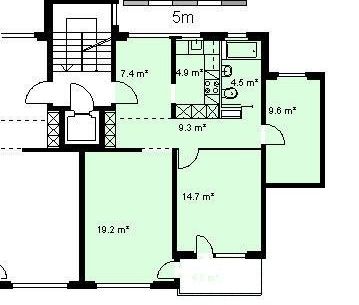 3.5 Zimmer, 70 m², 2. Stock - Photo 6