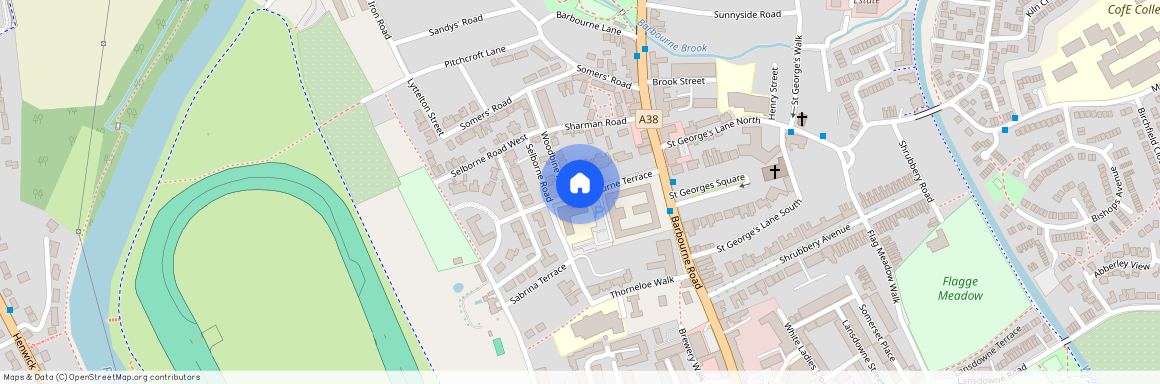 Barbourne Terrace, Worcester, Worcestershire, WR1