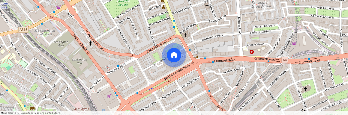 Logan House, 1 Logan Place, W8