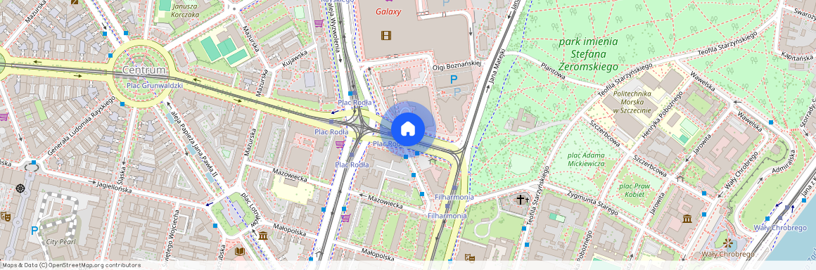 pl. Rodła, Centrum, Śródmieście, Szczecin, zachodniopomorskie