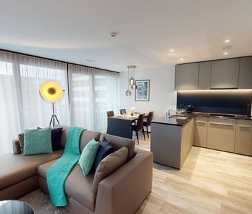 Wohnung mit Balkon – Mindestmietdauer 1 Monat - Foto 5