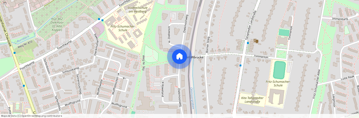 Diekmoorweg, 22419 Hamburg-Nord - Hamburg Langenhorn