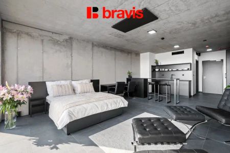 Pronájem 1+kk, Královopolská, Brno: All-in vybavení, wifi, garáž, gym - Fotografie 4