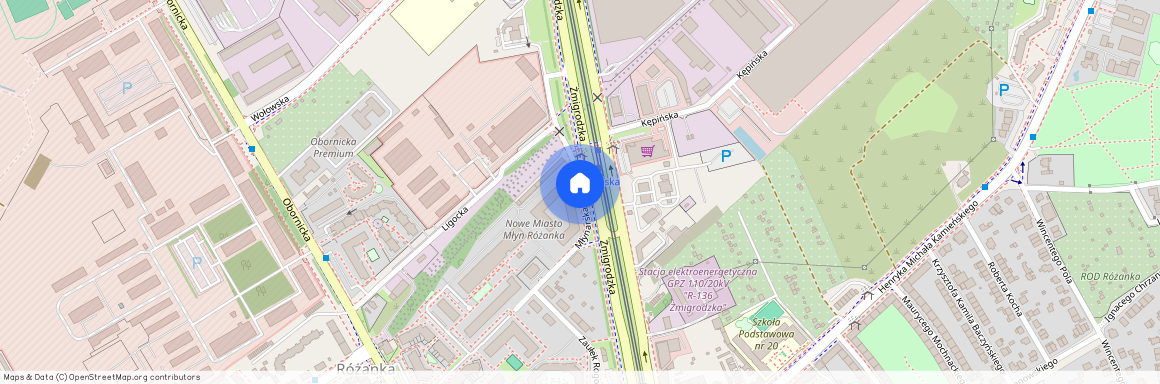 ul. Młynarska, Różanka, Psie Pole, Wrocław, dolnośląskie