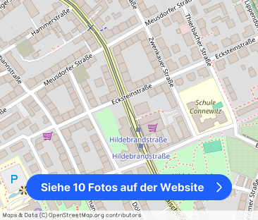 Super nah zur HTWK - lichtdurchflutete 2-Zimmer-Wohnung im Szenevie... - Foto 1